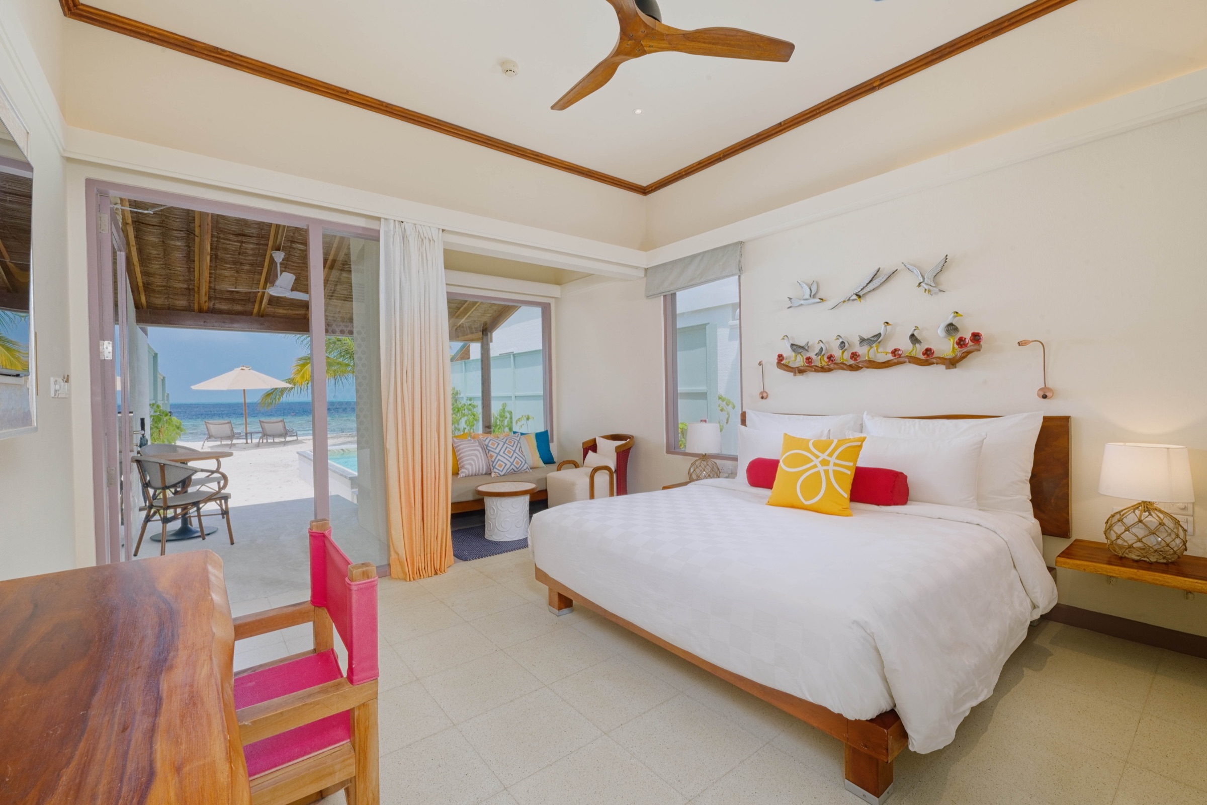 Deluxe Beach Villa with Pool at OBLU NATURE Helengeli by SENTIDO, view 3